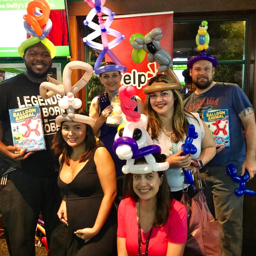 Party balloon art