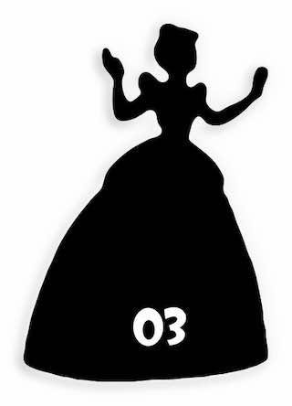 3 Princess Cinderella